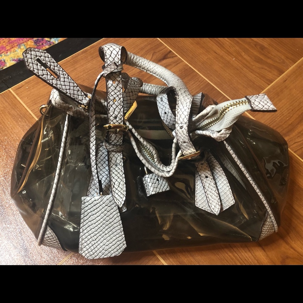 Burberry Blue Label Transluscent bag